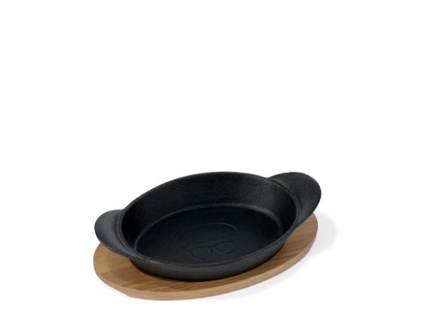 bitz HOLM Dish/plate 21 x 15 x 4 cm Black