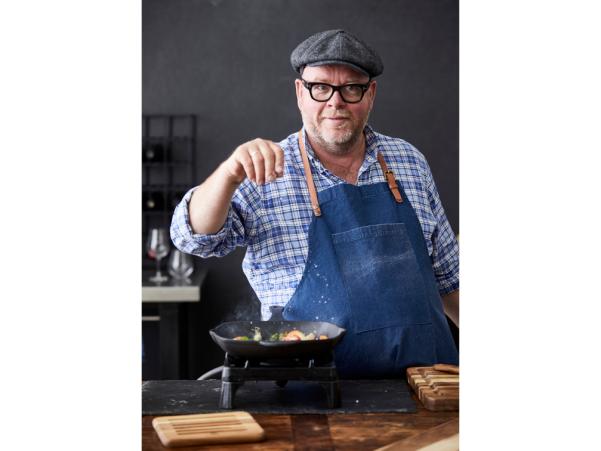 Bitz HOLM Griddle Pan 28 X 28 X 4 6 Cm Black