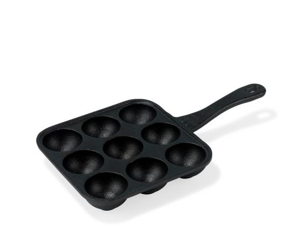 bitz HOLM Pancake puffs pan 33 x 19 x 4 6 cm Black