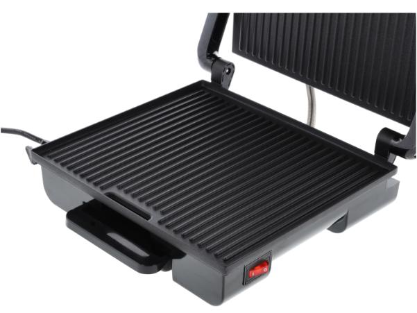 Bitz HOLM Panini Grill 2000 Watt Silver/Black
