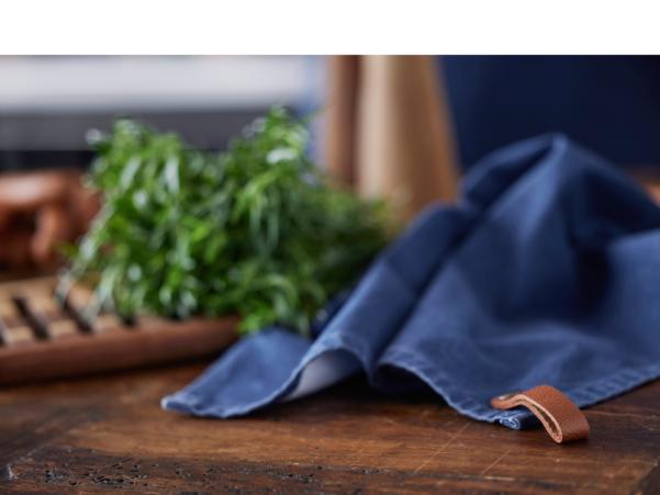 Bitz HOLM Tea Towel 50 X 70 Cm Blue