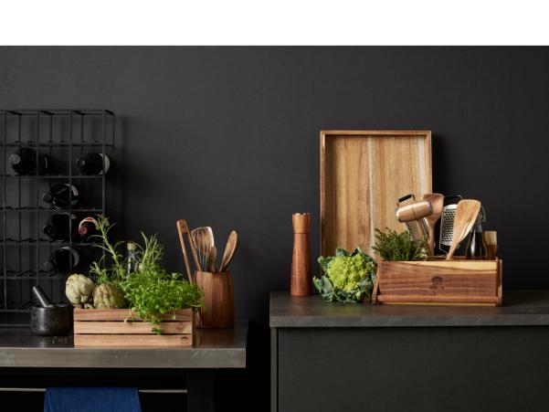 Bitz HOLM Tray 51 X 35 X 5 Cm Acacia Wood