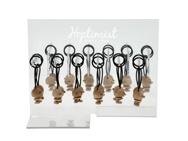 Bitz Hoptimist Keychain Oak Display 24 Pcs