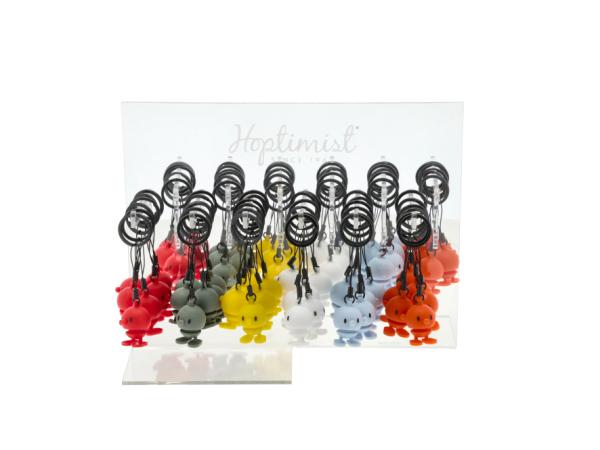 bitz Hoptimist Keychain Silicone Display 72 pcs