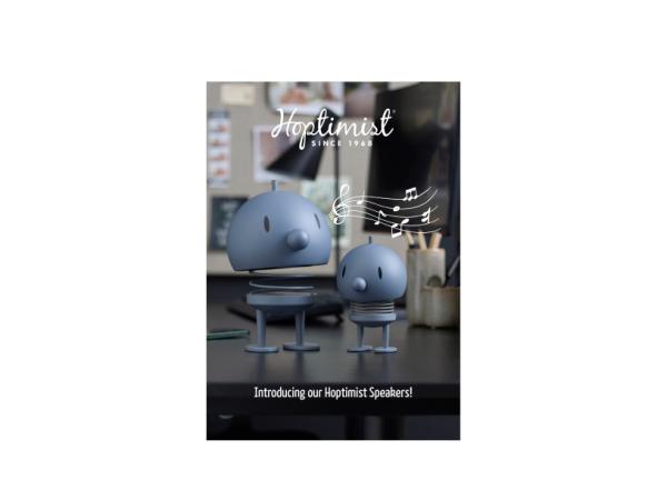 bitz Hoptimist Speaker Poster 30 x 60 cm