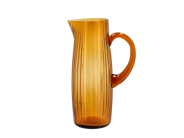 bitz BITZ Kusintha Jug Dia 9.6 x 25.5 cm 1.2 liter Amber