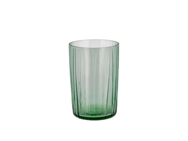 bitz BITZ Kusintha Water glass Dia 7 x 10 5 cm 28 cl 4 pcs Green
