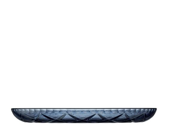 Bitz Lyngby Glas Sorrento Dish Dia 30 Cm Blue