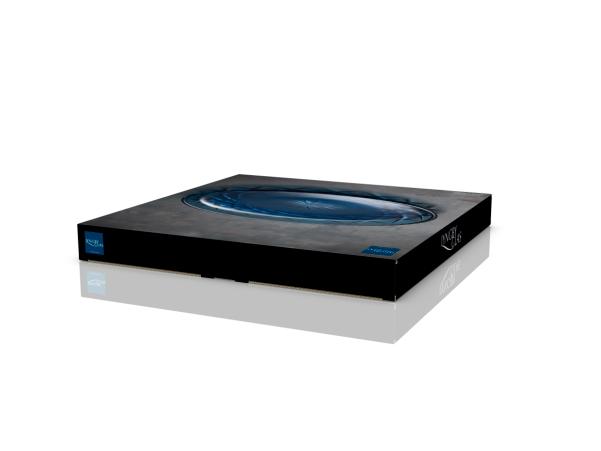Bitz Lyngby Glas Sorrento Dish Dia 30 Cm Blue