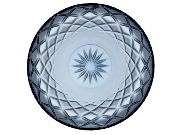 bitz Lyngby Glas Sorrento Dish Dia 30 cm Blue