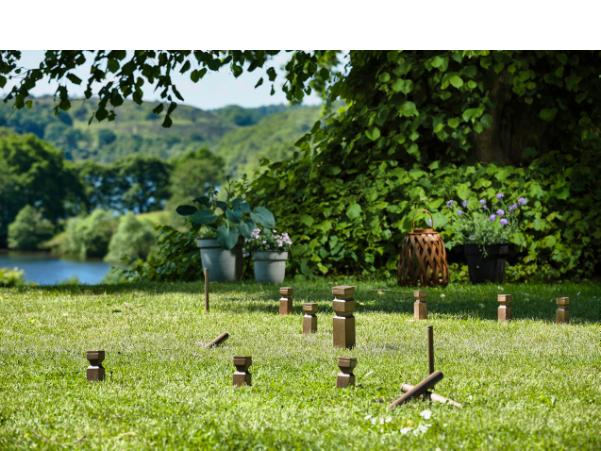 Bitz Moments Of Play Kubb Grey/Brown