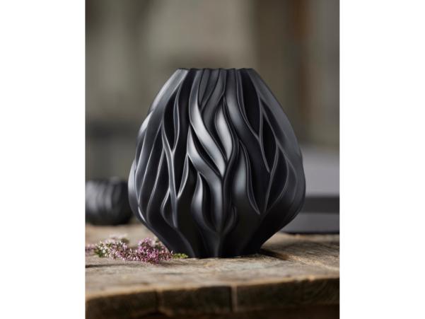 Bitz Morsø Flame Vase 23 Cm Black