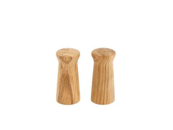 bitz Morsø Kit Salt and pepper shaker set 7 cm Oak