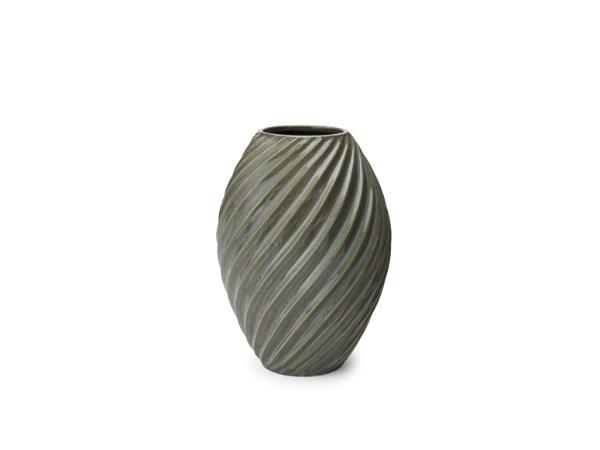 bitz Morsø River Vase 21 cm greyish blue