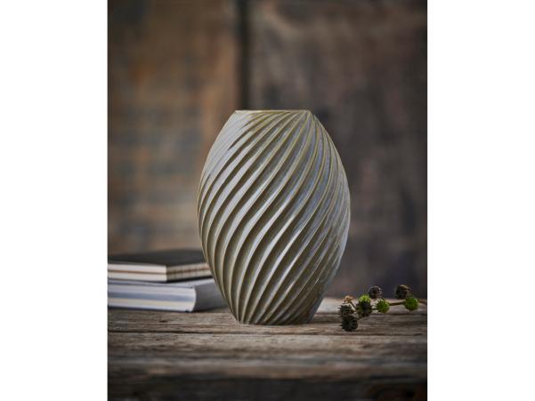 Bitz Morsø River Vase 26 Cm Greyish Blue