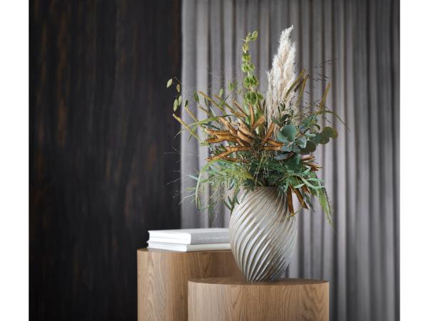 Bitz Morsø River Vase 26 Cm Greyish Blue