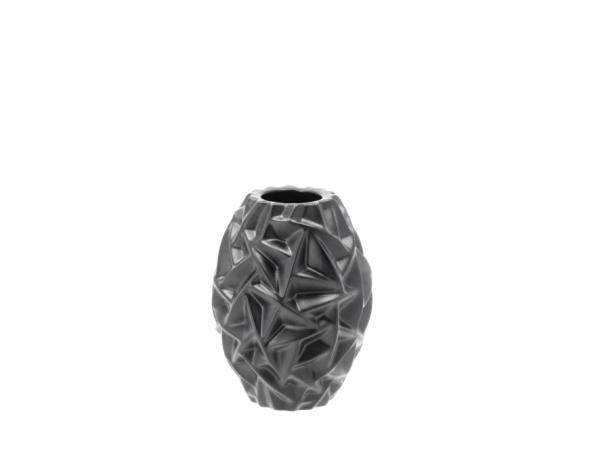 bitz Morsø Willow Vase 16 cm Black