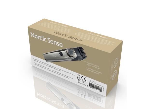 Bitz Nordic Sense Beard Trimmer Silver/Black