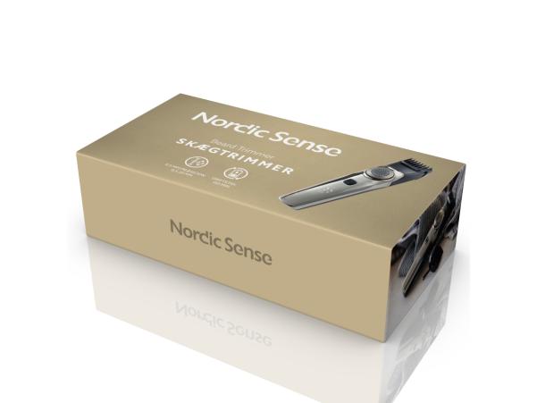 Bitz Nordic Sense Beard Trimmer Silver/Black