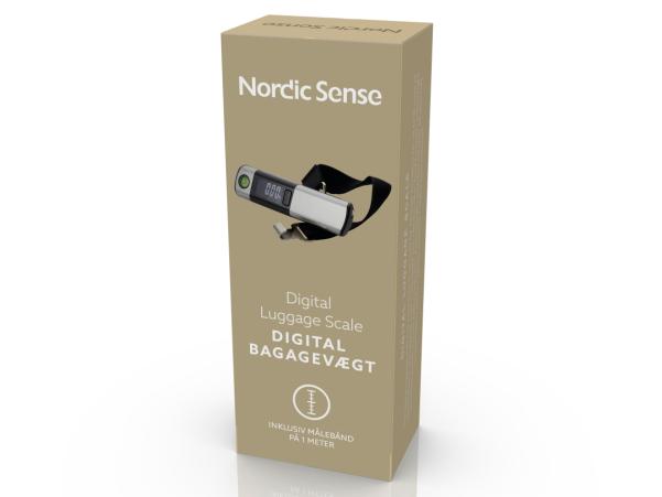 Bitz Nordic Sense Luggage Scale Silver/Black