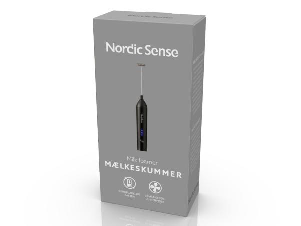 Bitz Nordic Sense Milk Foamer Black