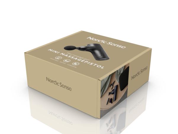 Bitz Nordic Sense Mini Massage Gun Black