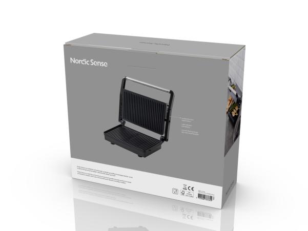 Bitz Nordic Sense Panini Grill 1000 Watt Black