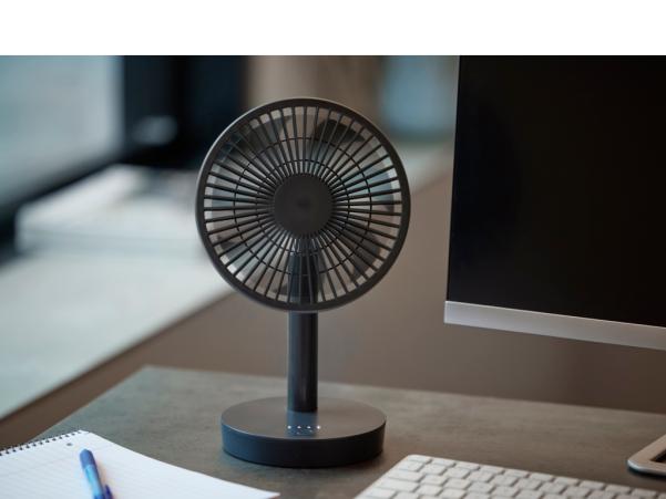 Bitz Nordic Sense Table Fan Greyblue