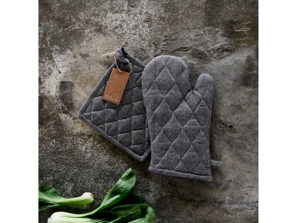 Bitz Pillivuyt Oven Mitt Recycle 33 X 18 Cm Grey