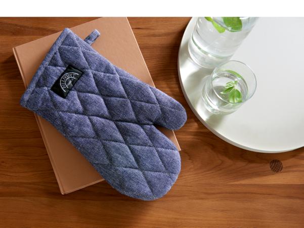 Bitz Pillivuyt Oven Mitt Recycle 33 X 18 Cm Navy