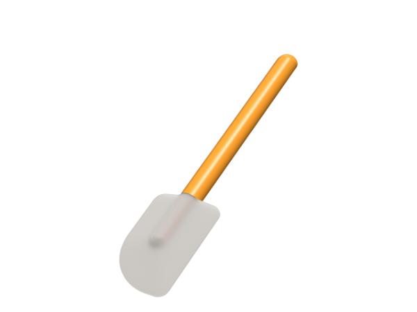bitz Rosti Classic Spatula 25.7 x 6.5 cm L Curry