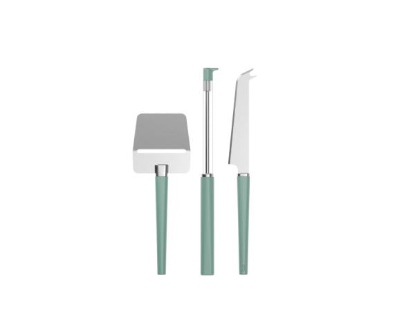 bitz Rosti Emma Cheese set 3 parts Nordic green