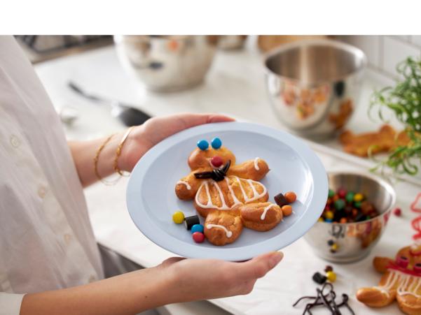 Bitz Rosti Hamlet Lunch Plate Dia 21 X 2 Cm White