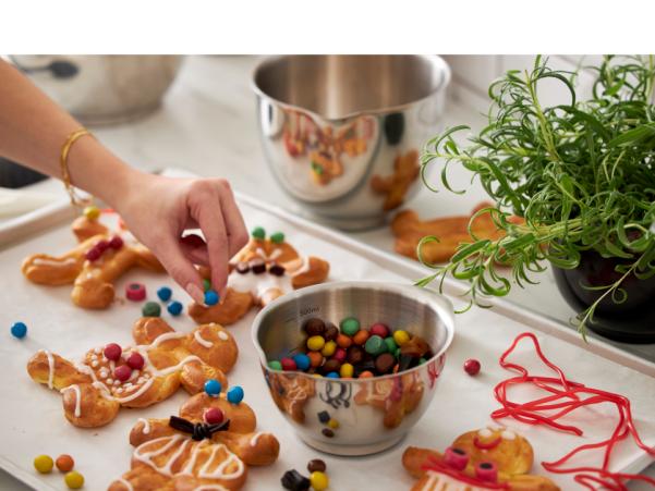 Bitz Rosti Margrethe Mixing Bowl 0 5 Liter Steel