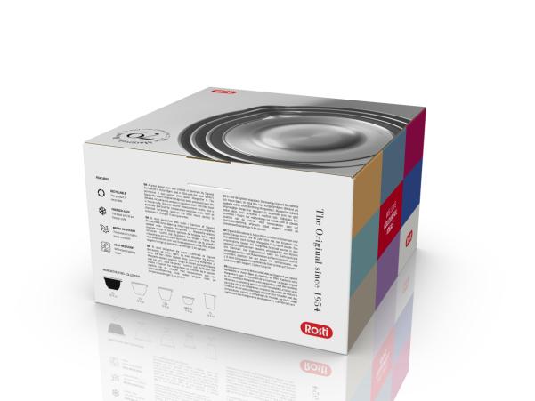 Bitz Rosti Margrethe Mixing Bowl 3 Liter Steel