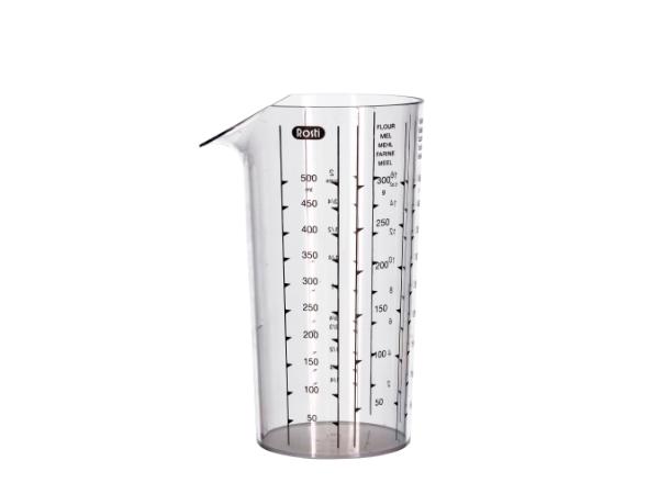 bitz Rosti Measuring jug 0.5 liter Clear