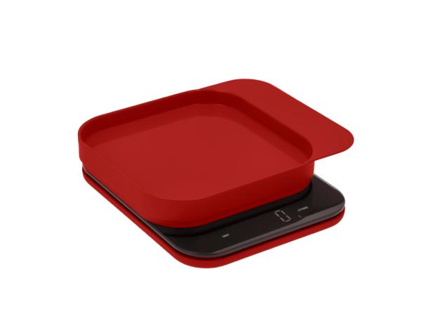 bitz Rosti Mensura Kitchen scale Red