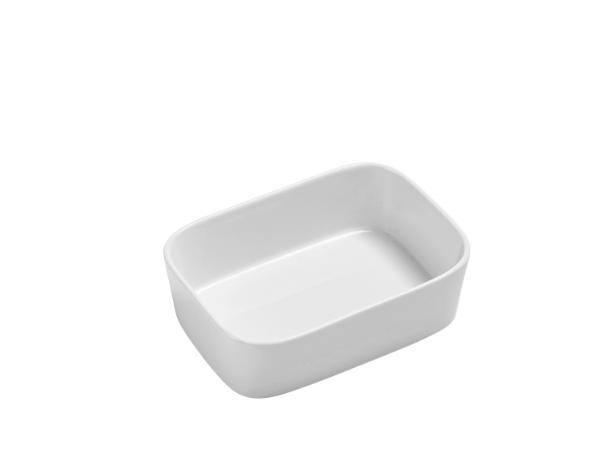 bitz Rosti Modula Dish 20 x 14 x 6 cm White