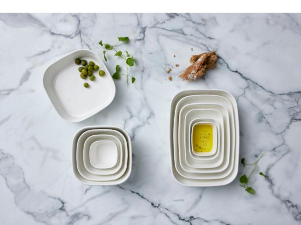 Bitz Rosti Modula Dish 24 X 24 X 7 Cm White