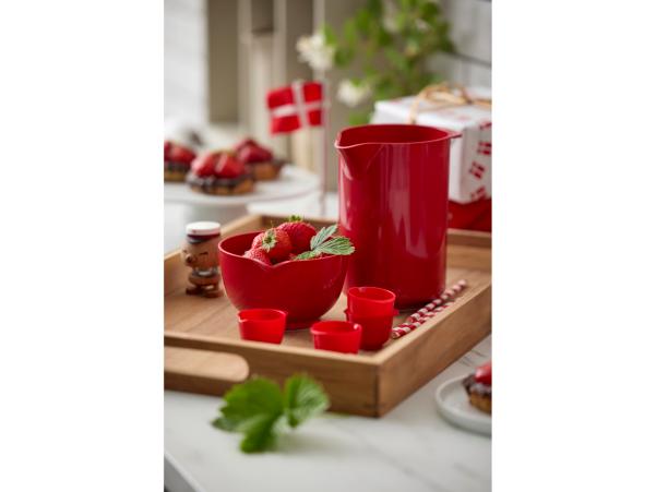 Bitz Rosti NEW Classic Mixing Jug 1.25 Liter Red