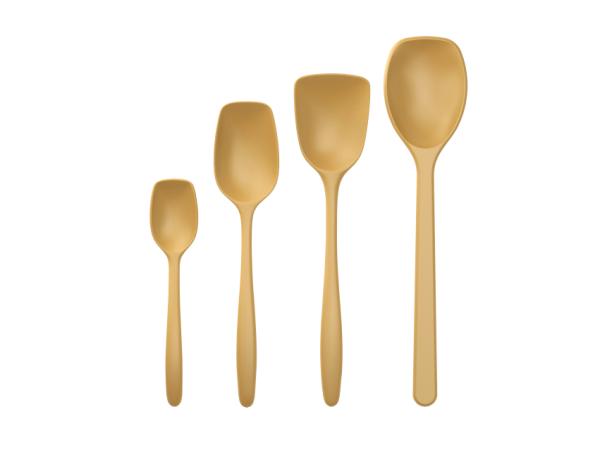 bitz Rosti NEW Classic Pot spoon set 4 parts Curry
