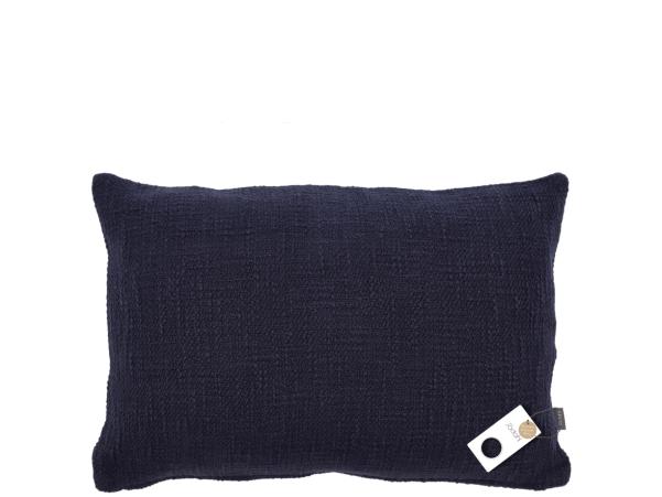 Bitz Södahl Bouclé Cushion 40 X 60 13 Cm Navy Blue