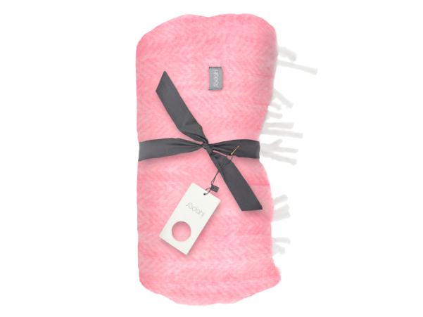 Bitz Södahl Brushed Throw 150 X 200 Cm Pink
