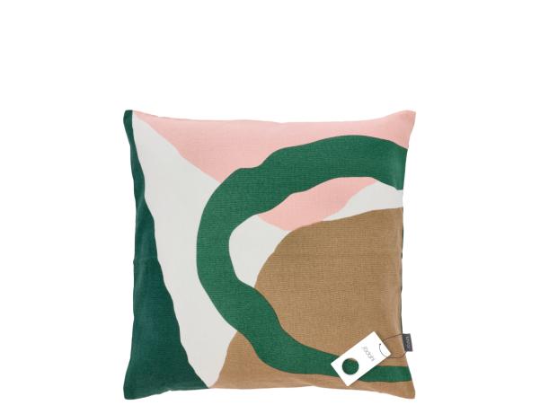Bitz Södahl Collage Cushion 45 X 45 Cm Green