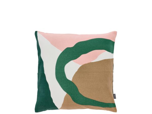 bitz Södahl Collage Cushion 45 x 45 cm Green