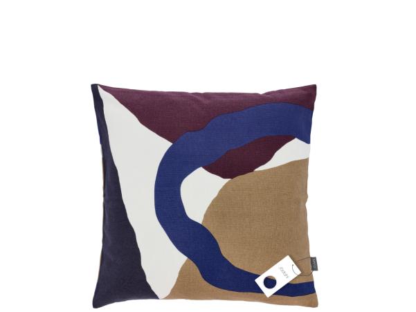 Bitz Södahl Collage Cushion 45 X 45 Cm Royal Blue
