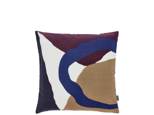bitz Södahl Collage Cushion 45 x 45 cm Royal Blue