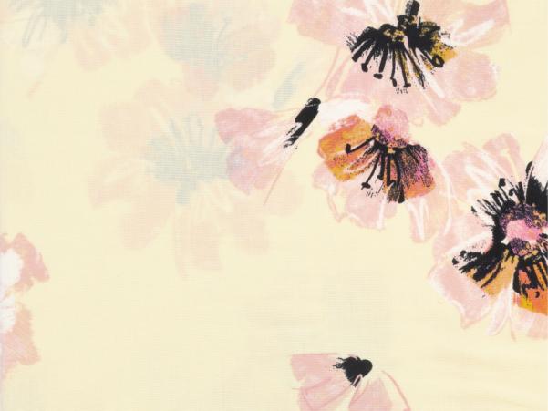Bitz Södahl Flora Bed Linen 140 X 200 Cm Yellow