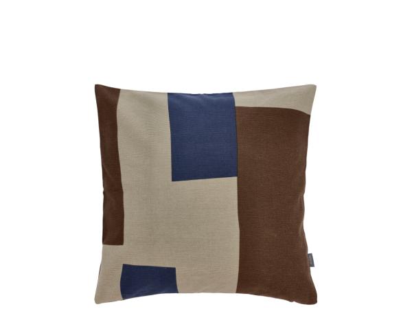 bitz Södahl Fragment Cushion 45 x 45 cm Navy blue