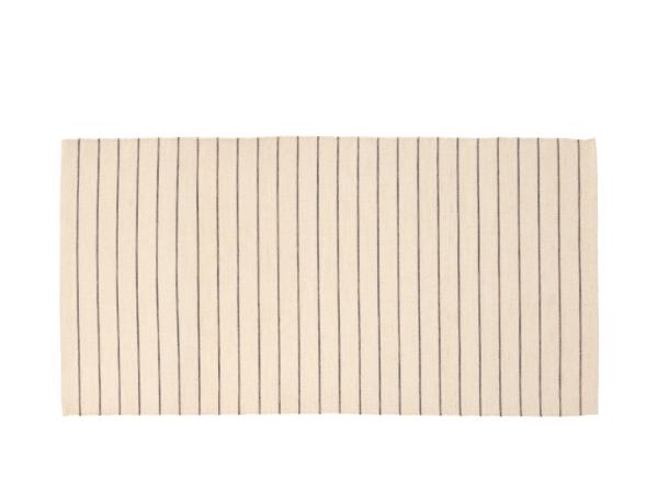 bitz Södahl Line Rug 75 x 150 cm Beige/Ash